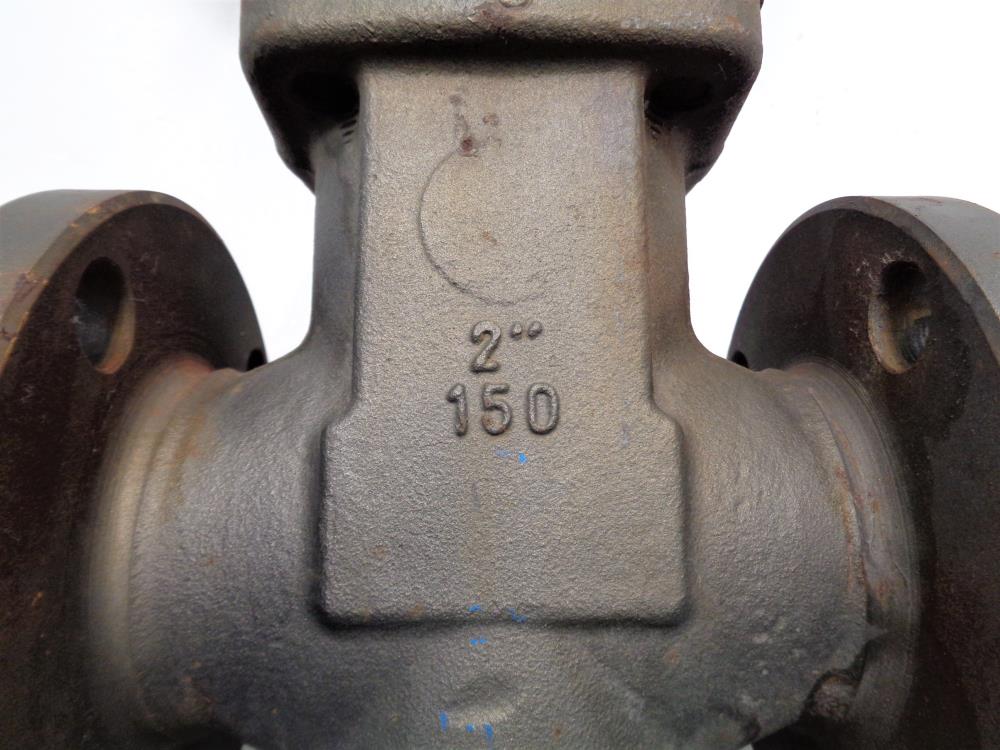 OMB 2" 150# Gate Valve, A105N Carbon Steel #F1 610